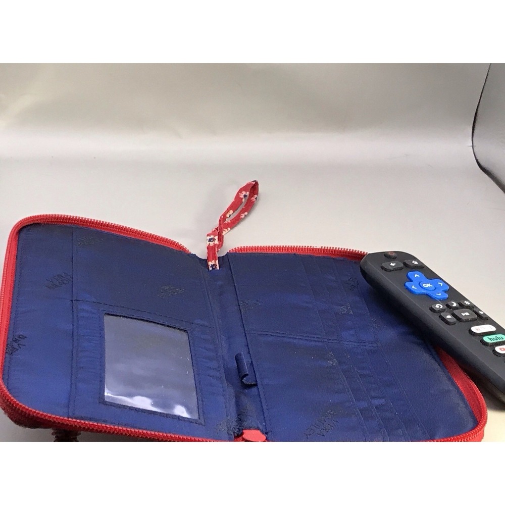 Vera Bradley‎ Red Floral Wallet Clutch - Picture 4 of 5